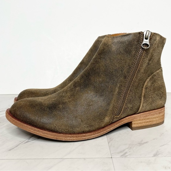 Kork Ease Riley Distressed Suede Bootie 6 1/2 M - Picture 1 of 14